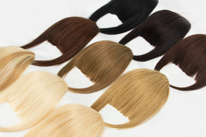 Lulu - Human Hair Fringe Clips