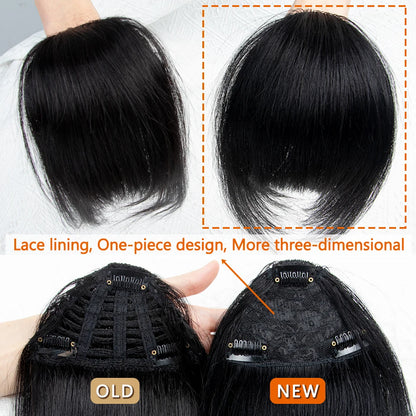 Lulu - Human Hair Fringe Clips